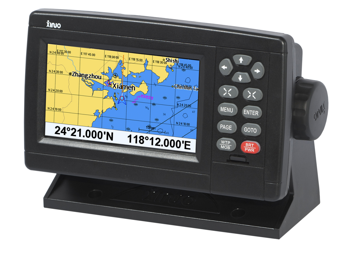 Xinuo XF-520 5-inch GPS Chartplotter - view 2
