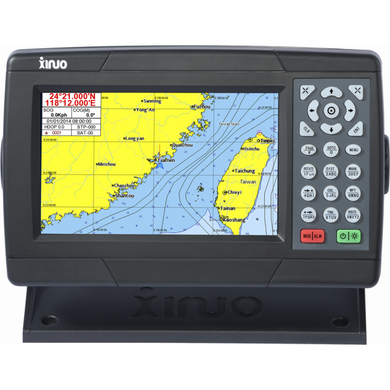 Xinuo XF-608 7-inch GPS Chartplotter