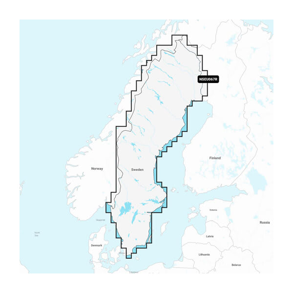 Sweden, Lakes & Rivers - Inland Marine Charts