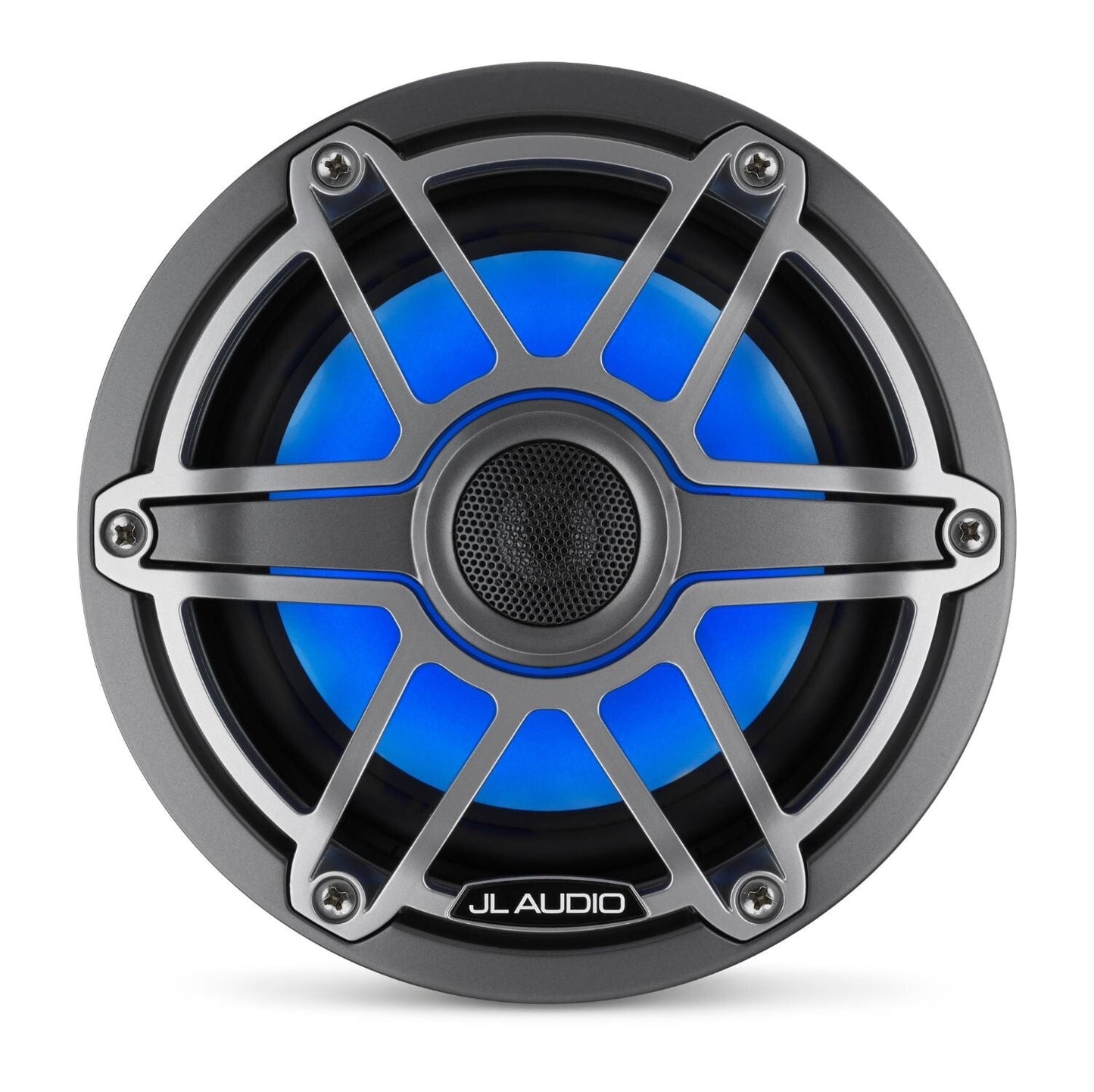 JL Audio M6-650X-S-GmTi-i Marine Coaxial Speakers with Transflective™ LED Lighting