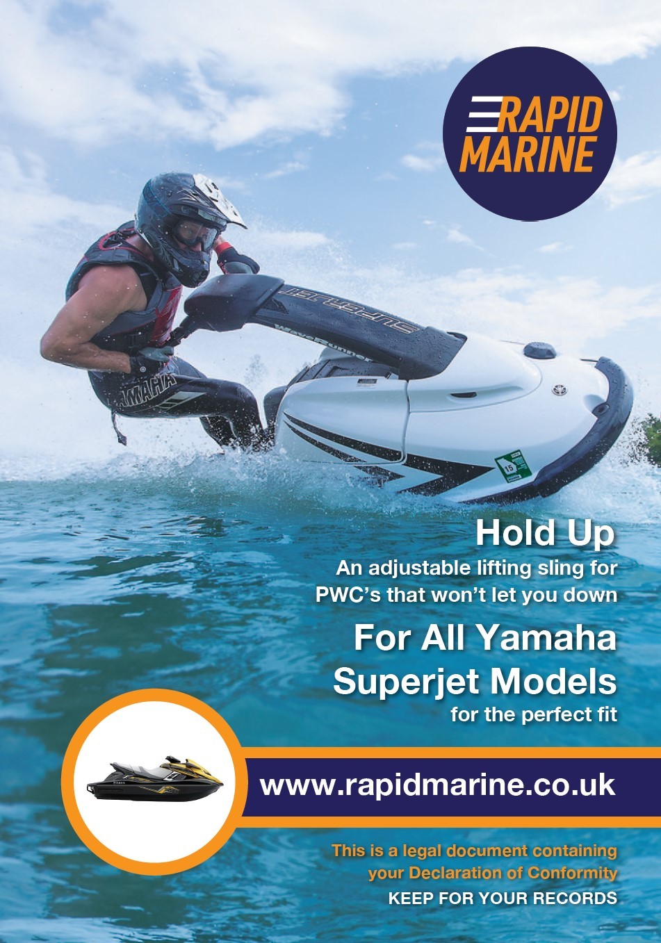 Rapid Marine Extra Sling for Yamaha Superjet - image 2