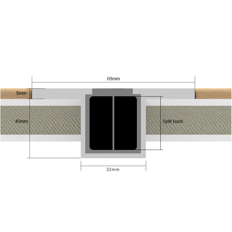 Rapid Marine 4x Flush Fitting Deck Fitting Kit (EXTRA)