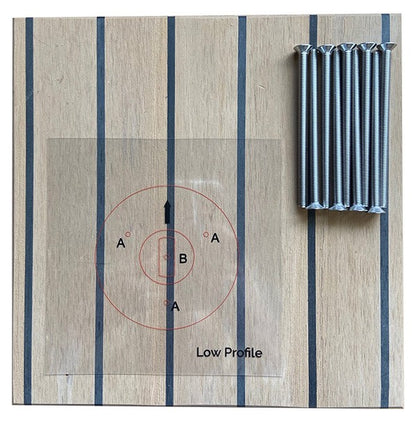 Rapid Marine Padeye Kit - Low Profile x 3