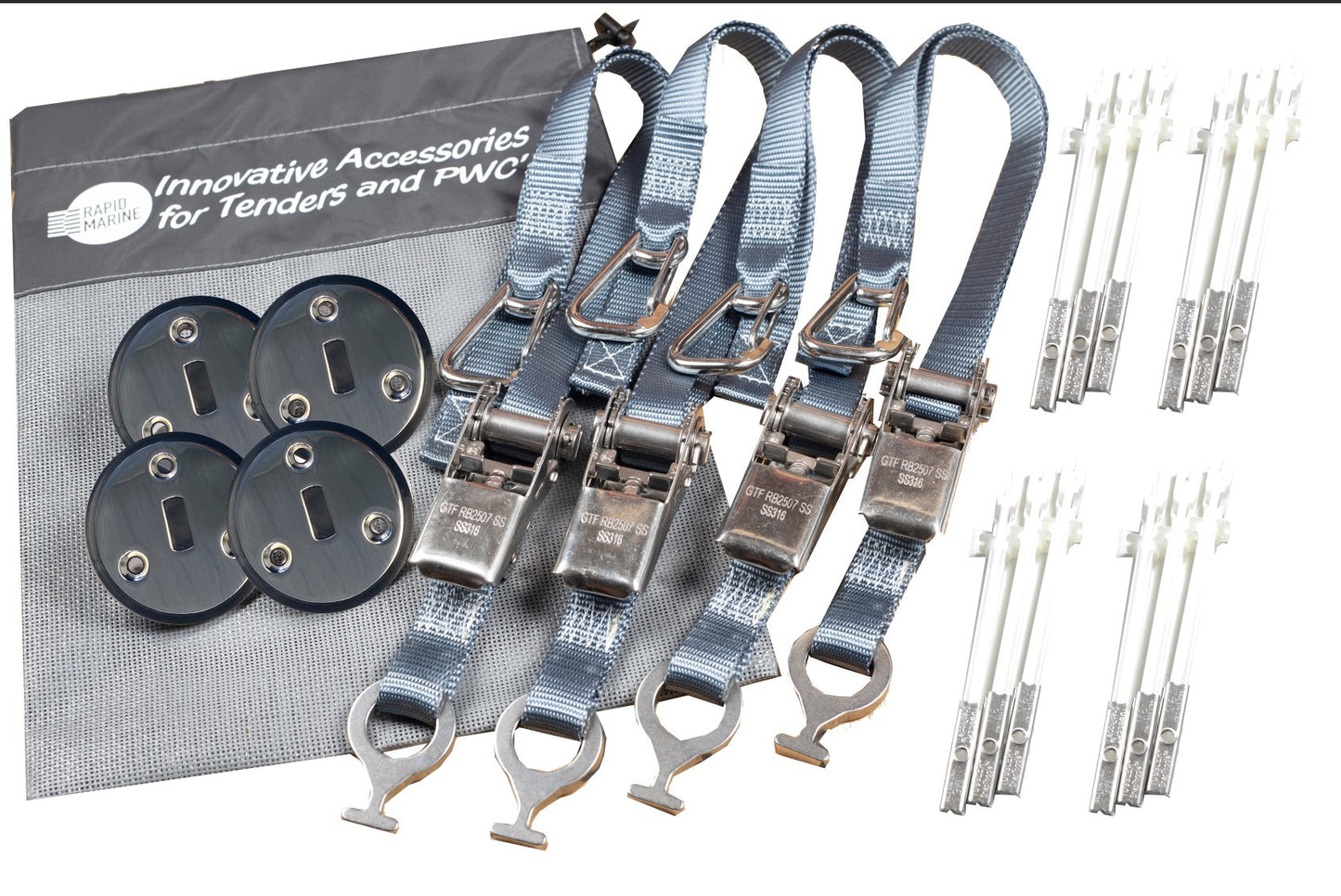 Rapid Marine Padeye Kit – Caulk Line x4 (1500kg)