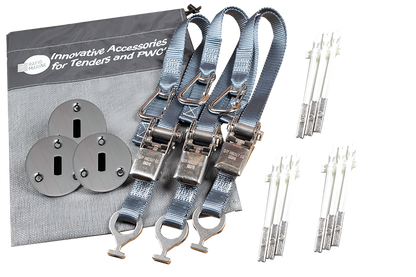 Rapid Marine Padeye Kit - Flush Fitting x 3