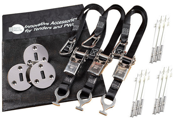 Rapid Marine Padeye Kit - Flush Fitting x 3