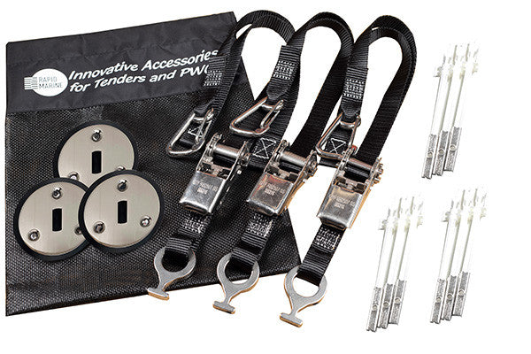 Rapid Marine Padeye Kit - Low Profile x 3