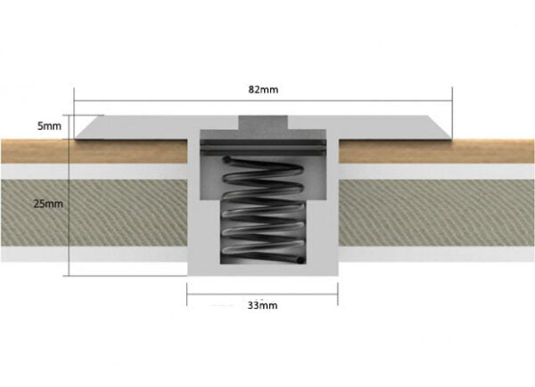 Rapid Marine Padeye - Low Profile