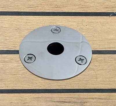 Rapid Marine 2 x Flush Fitting Deck Fitting Kit (Extra) - image 1