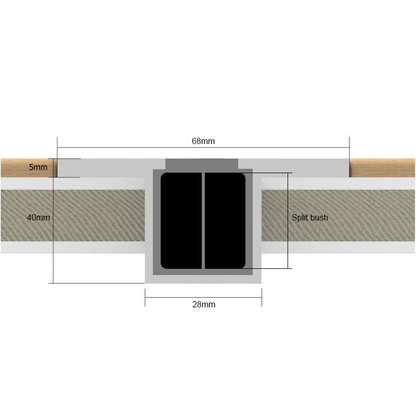 Rapid Marine 2 x Caulk Line Deck Fitting Kit (Extra) - image 2