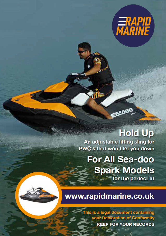 Rapid Marine Jetski Lifting Sling Kit for Sea-Doo Spark 2018-2023 Models - image 5