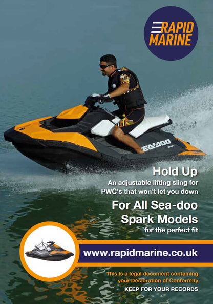 Rapid Marine Jetski Lifting Sling Kit for Sea-Doo Spark 2018-2023 Models - image 5