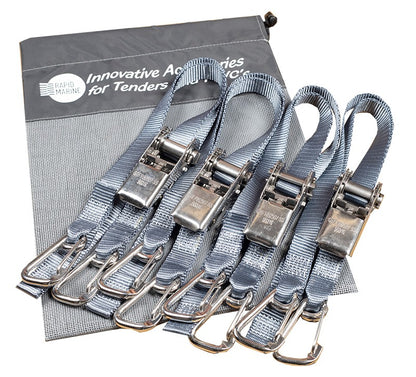 Rapid Marine 25mm Bow and Stern Snap Hook Kit 1.2m - 4 Straps - image 2
