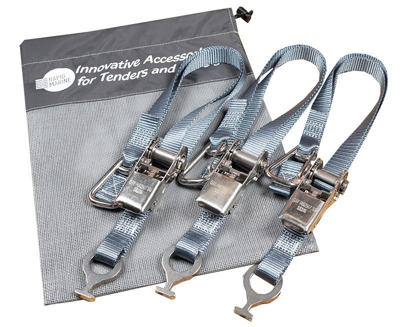 Rapid Marine Bow and Stern Padeye Snap Hook Kit 1.2m