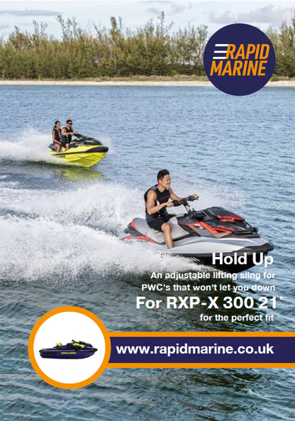 Rapid Marine Jetski Lifting Sling Kit for Sea-Doo RXP-X 2021-2025 & 27 (T3 With Lift Height Restrictions) - image 4