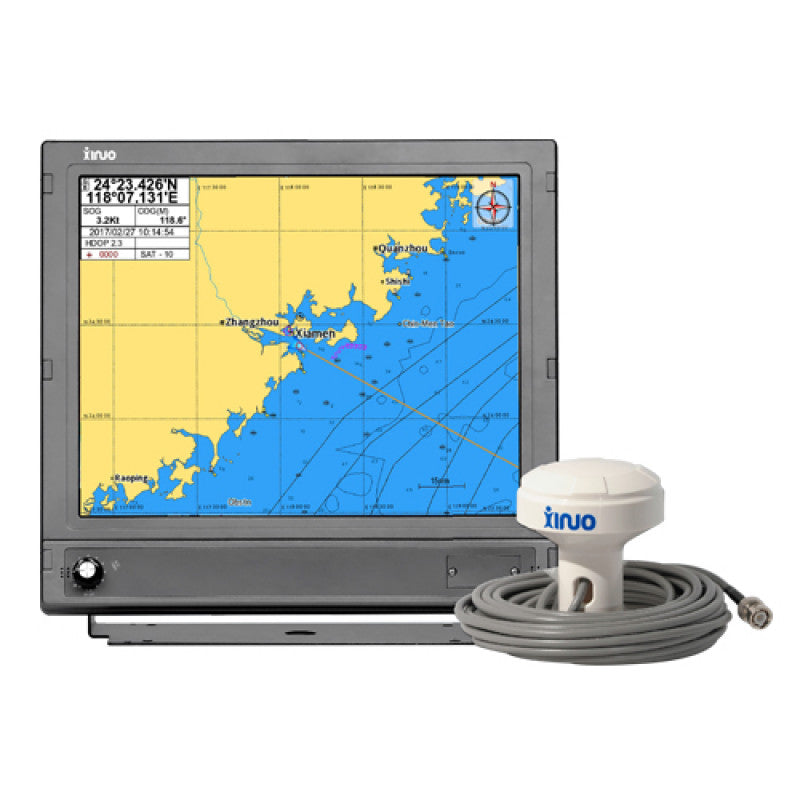 Xinuo HM-1817 17-inch GPS Chartplotter