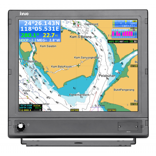 Xinuo HM-5917N 17-inch GPS Chartplotter with Class B AIS