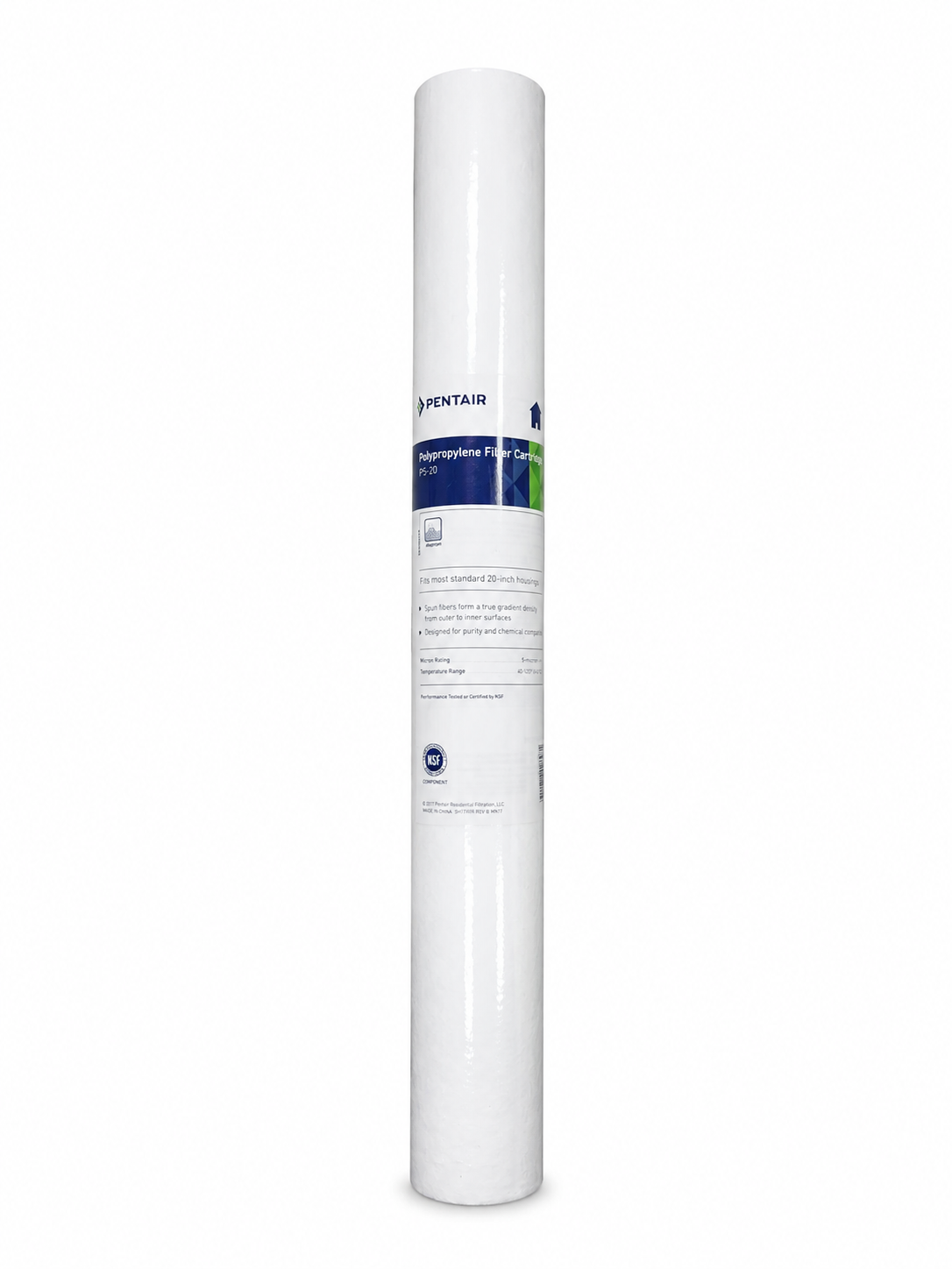 Pentair Pentek P5-20 Polypropylene Filter Cartridge – 20 Inch, 5 Micron