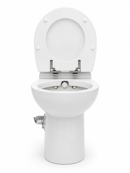 Planus Artic Electric Marine Toilet with Integrated Bidet – 24V