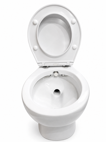 Planus Smart Short Electric Marine Toilet with Integrated Bidet 24v