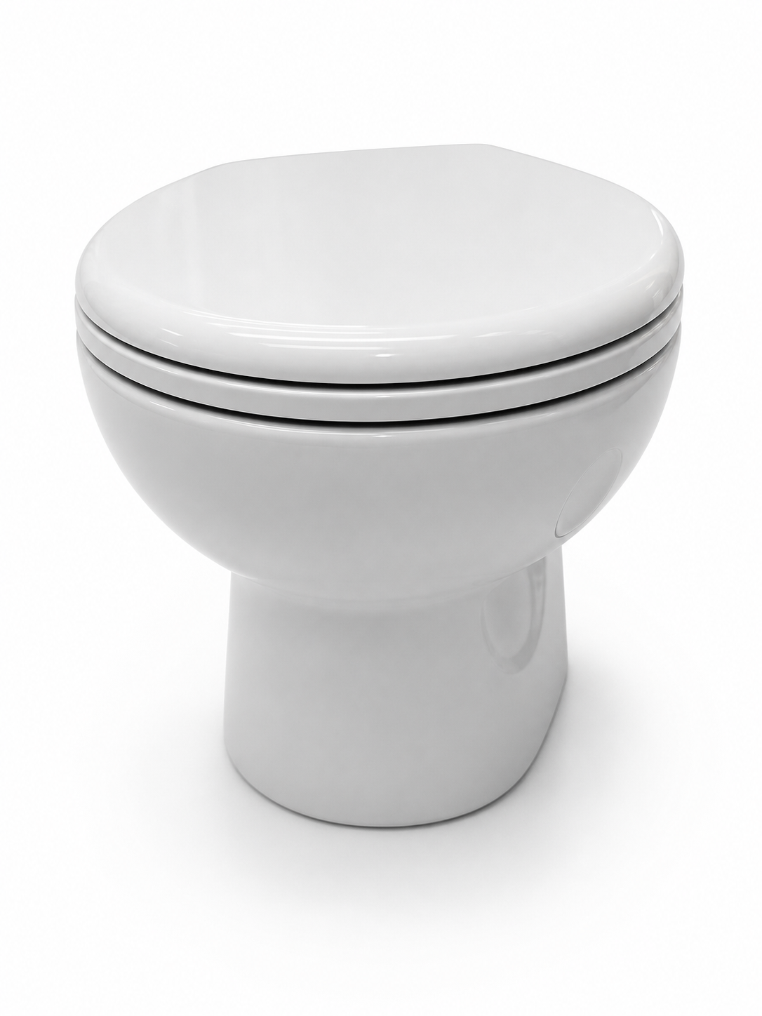 Planus Smart Short Electric Marine Toilet with Integrated Bidet 12v