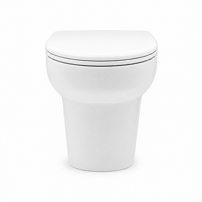 Planus Stilo Plus Electric Marine Toilet with Integrated Bidet – 12v