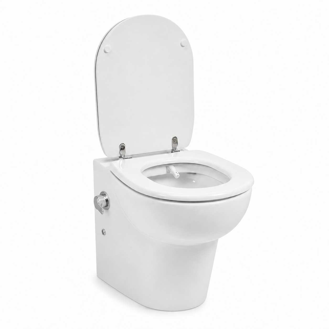 Planus Stilo Plus Electric Marine Toilet with Integrated Bidet – 12v