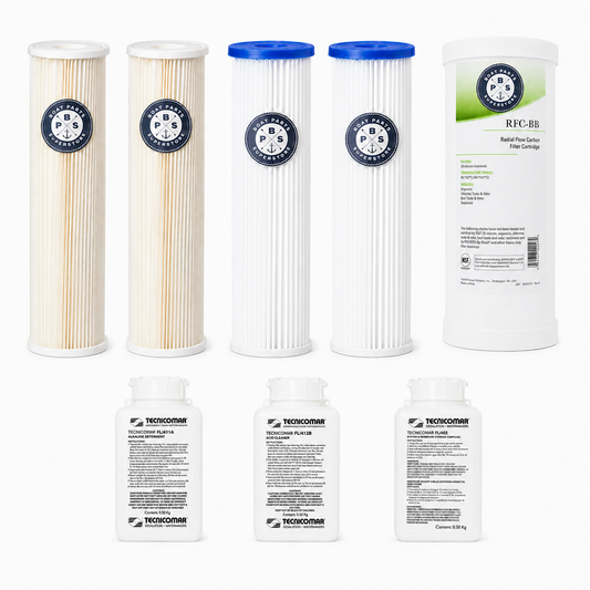 Tecnicomar Watermaker Complete Service, Cleaning & Shutdown Kit