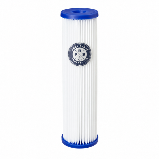 Watermaker 30 Micron Pleated Filter Cartridge – R30 10"