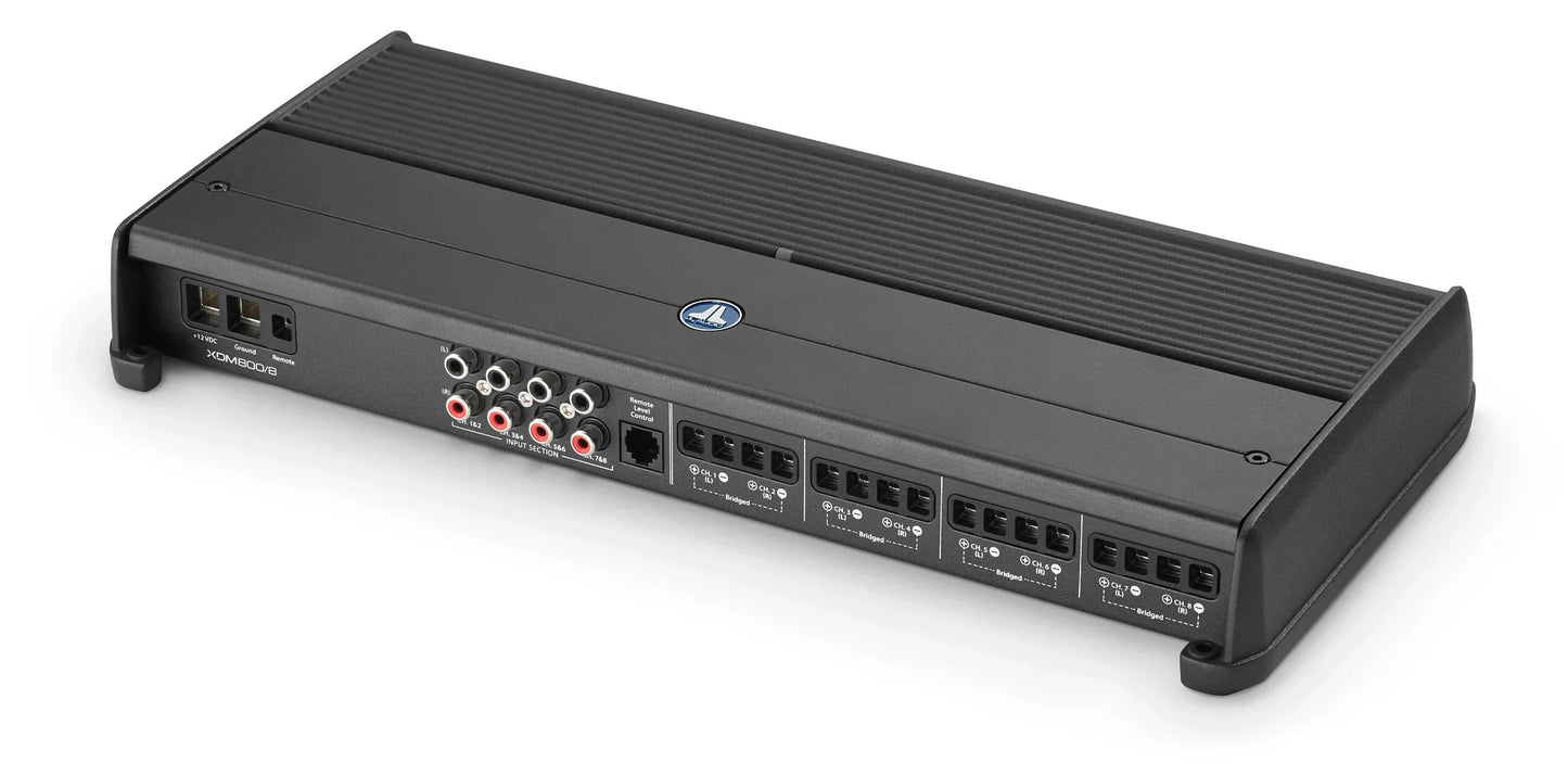 JL Audio XDM800/8 8-Channel Class D Full-Range Car/Marine Amplifier