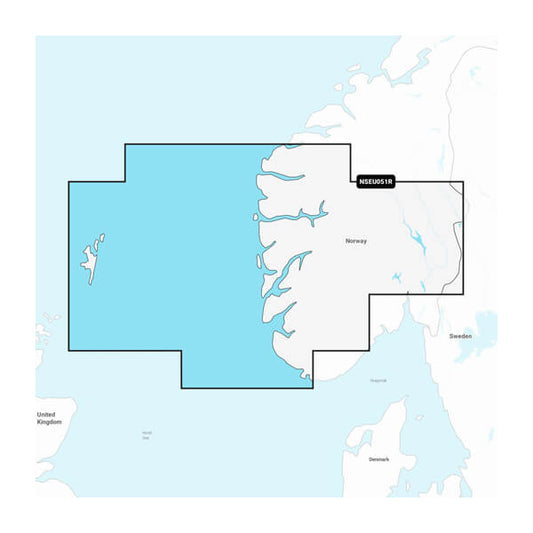 Norway, Lista to Sognefjord - Marine Charts