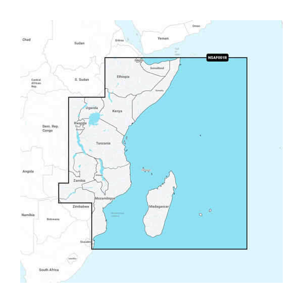 Africa, East - Marine Charts