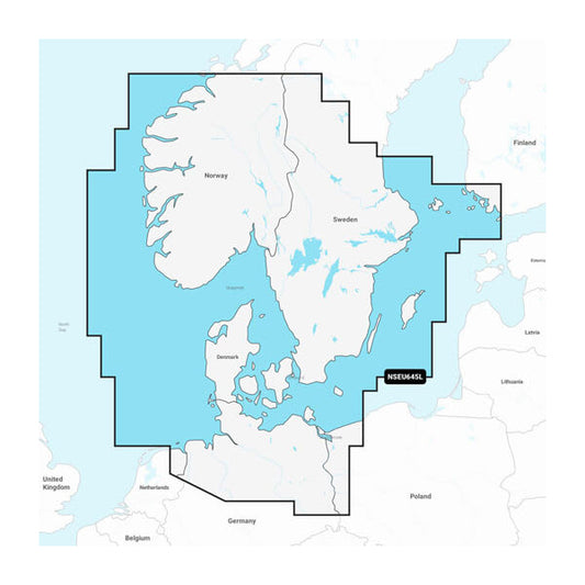 Scandinavia, South & Germany, North - Marine Charts