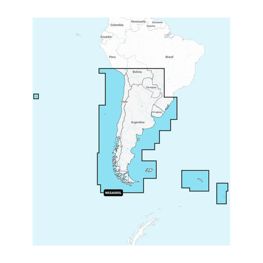 Chile, Argentina & Easter Island - Marine Chart