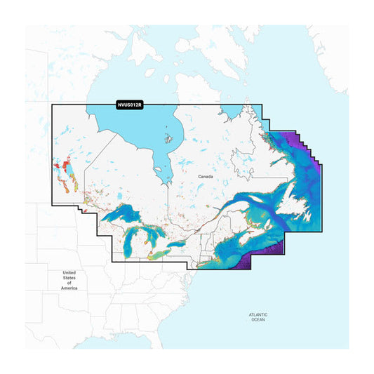 Canada, East & Great Lakes - Lakes, Rivers and Coastal Marine Charts