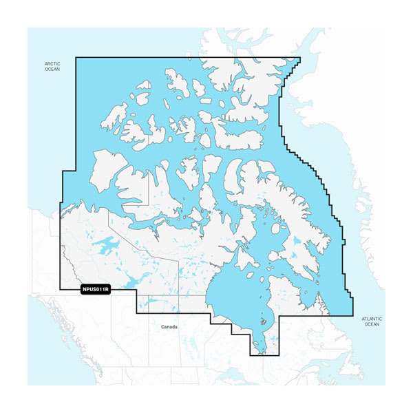 Canada North - Lakes, Rivers and Coastal Marine Charts