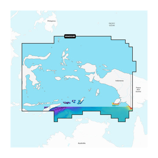 Central West Papua & East Sulawesi - Marine Charts