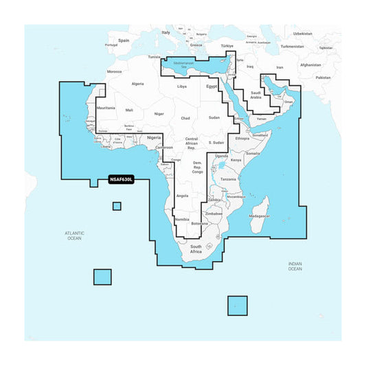 Africa & Middle East - Marine Charts