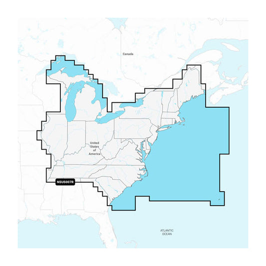 U.S. East - Lakes, Rivers and Coastal Marine Charts