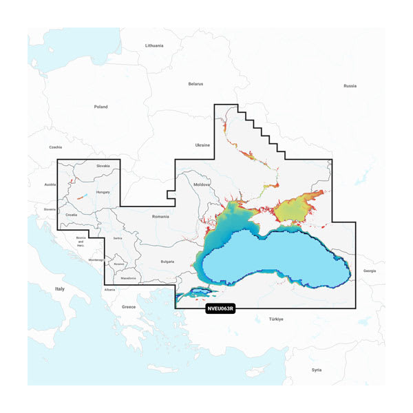 Black Sea & Azov Sea - Marine Charts