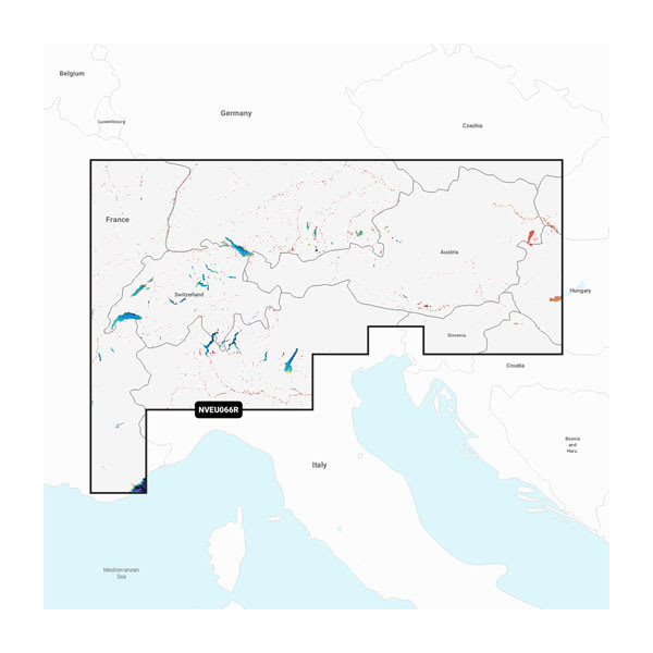 Alpine, Lakes & Rivers - Inland Marine Charts
