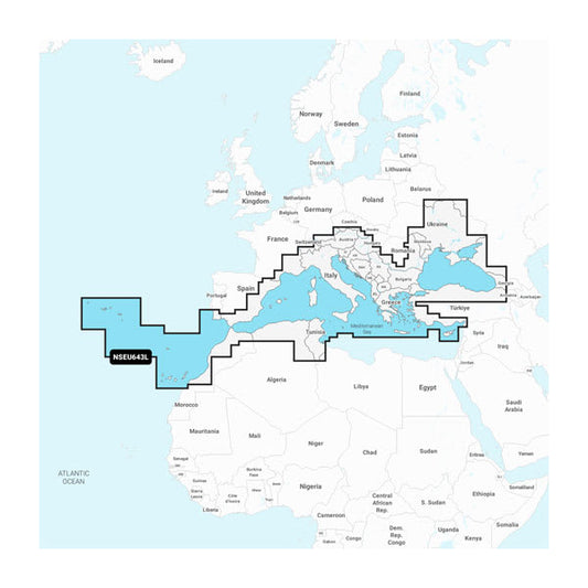 Mediterranean & Black Sea - Marine Charts