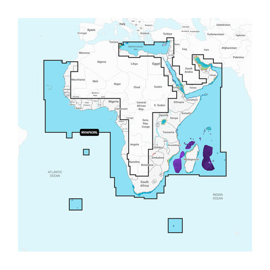 Africa & Middle East - Marine Charts