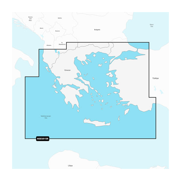 Aegean Sea, Sea of Marmara - Marine Charts