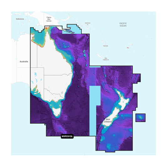 Australia, East & Central to New Zealand - Marine Charts