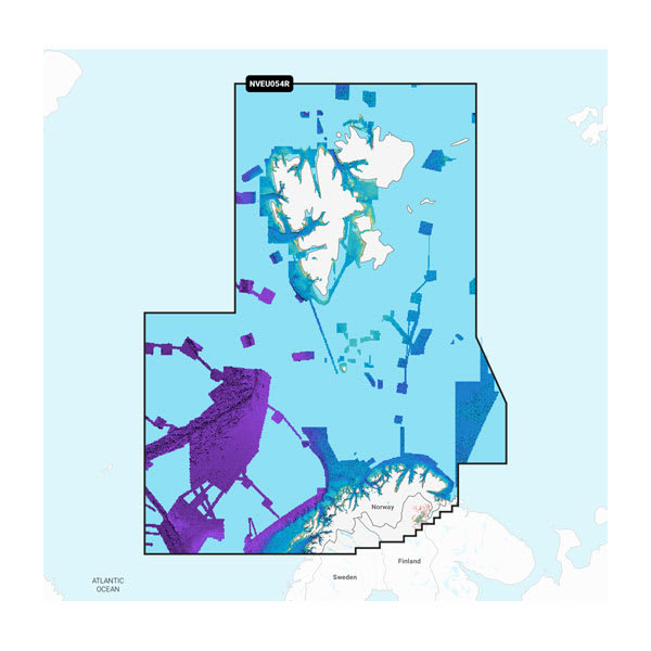 Norway, Vestfjden to Varanger & Svalbard - Marine Charts