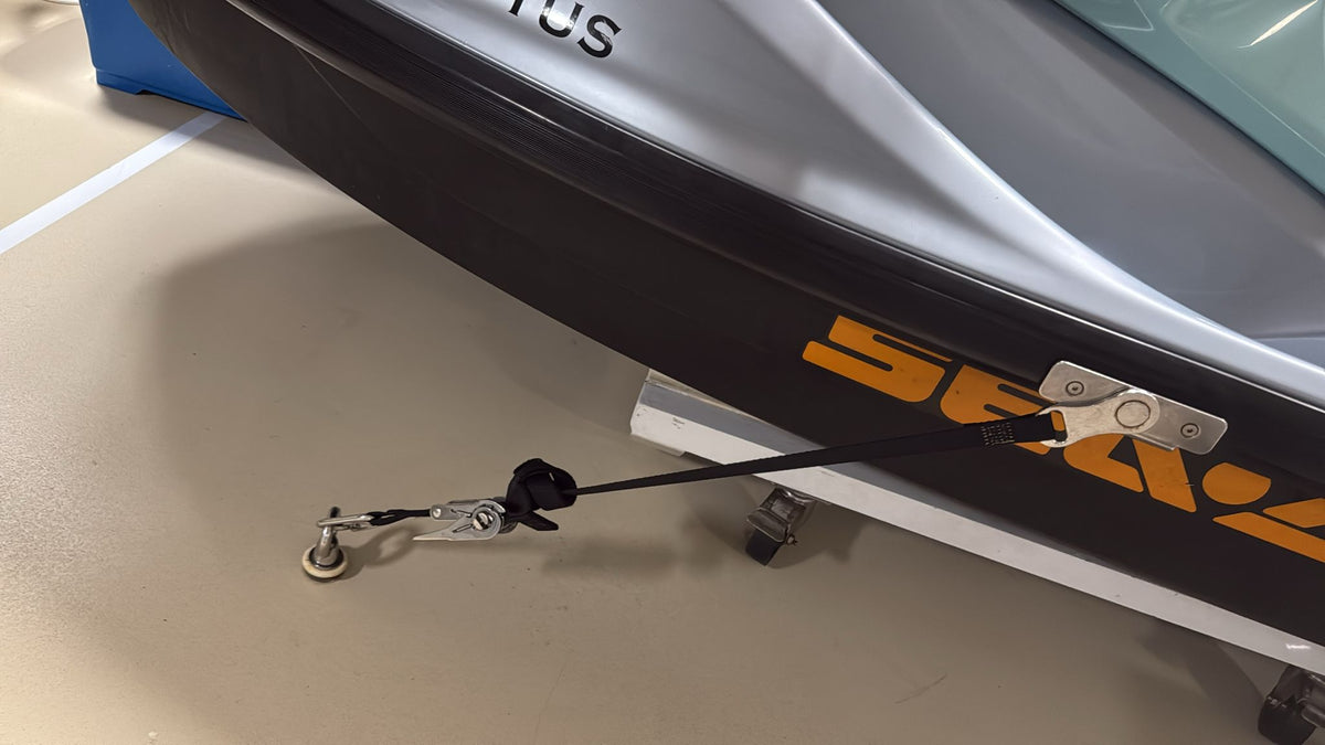 Rapid Marine Jetski Handle 25mm Stainless 316 Snap Hook Ratchet - 1.6m - image 4
