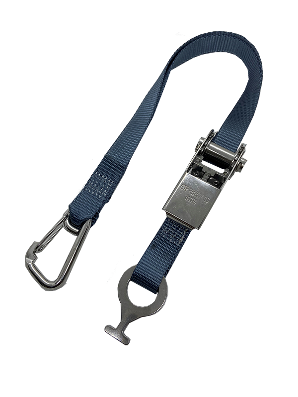 Rapid Marine 25mm Stainless 316 Ratchet 1.2m Padeye - image 1