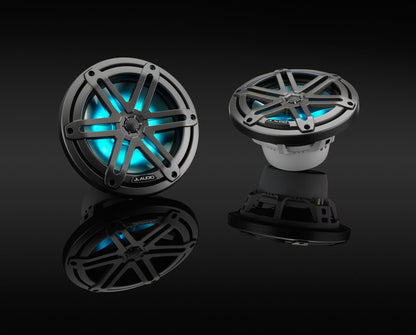 JL Audio M3-770X-S-GM-i Marine Speakers with RGB LED Lighting