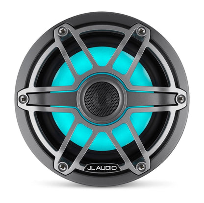 JL Audio M6-650X-S-GmTi-i Marine Coaxial Speakers with Transflective™ LED Lighting